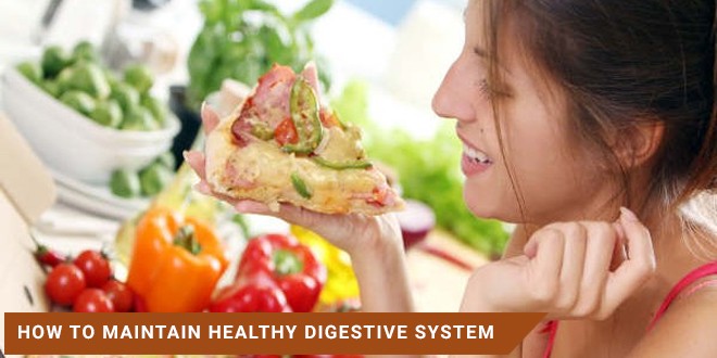 How to maintain healthy digestive system